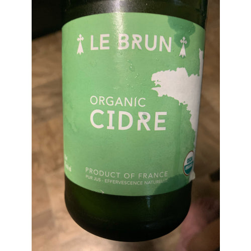Le Brun de Bretagne Organic Cidre - 750ML