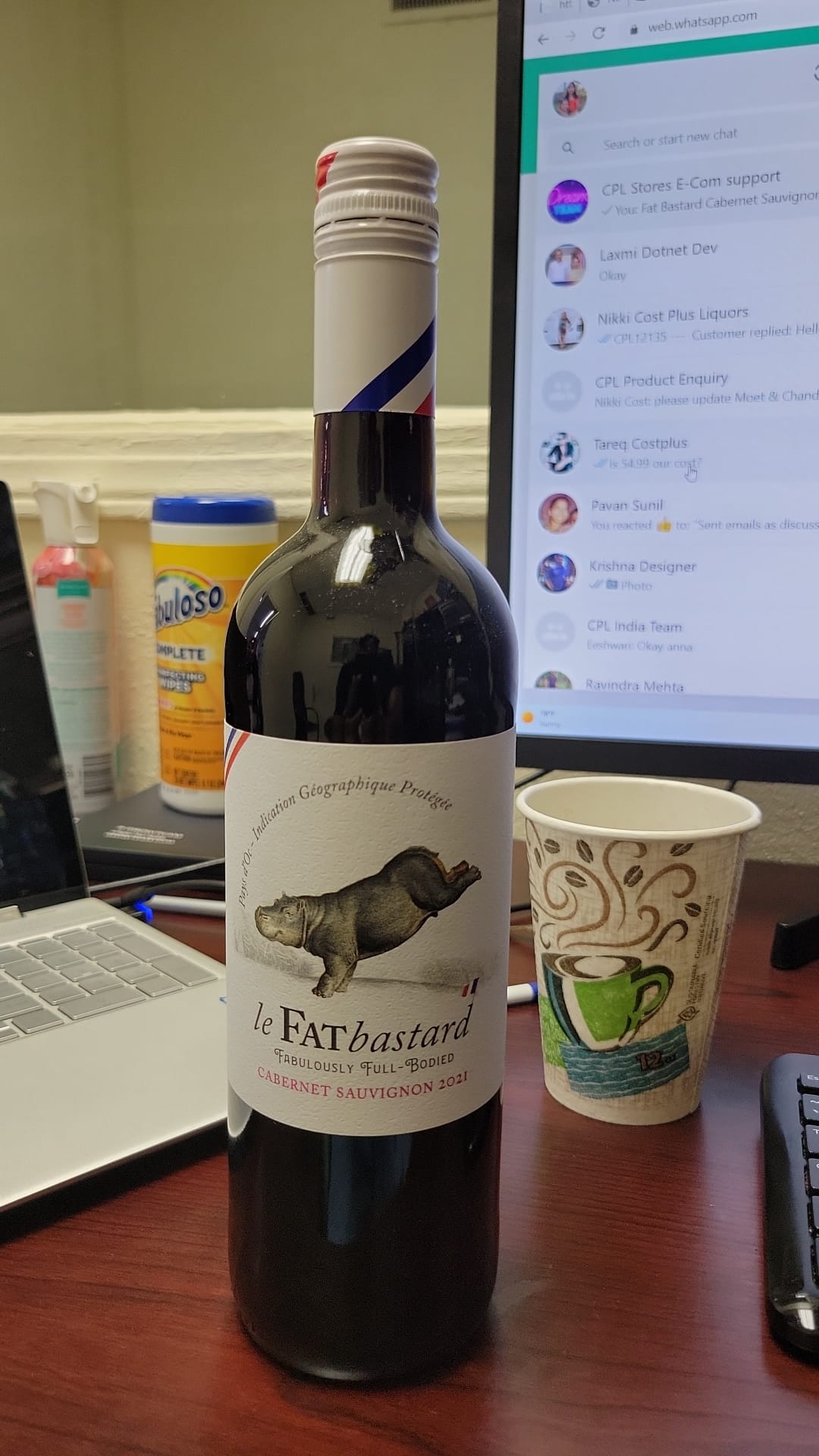 Fat Bastard Cabernet Sauvignon 2023 - 750ML