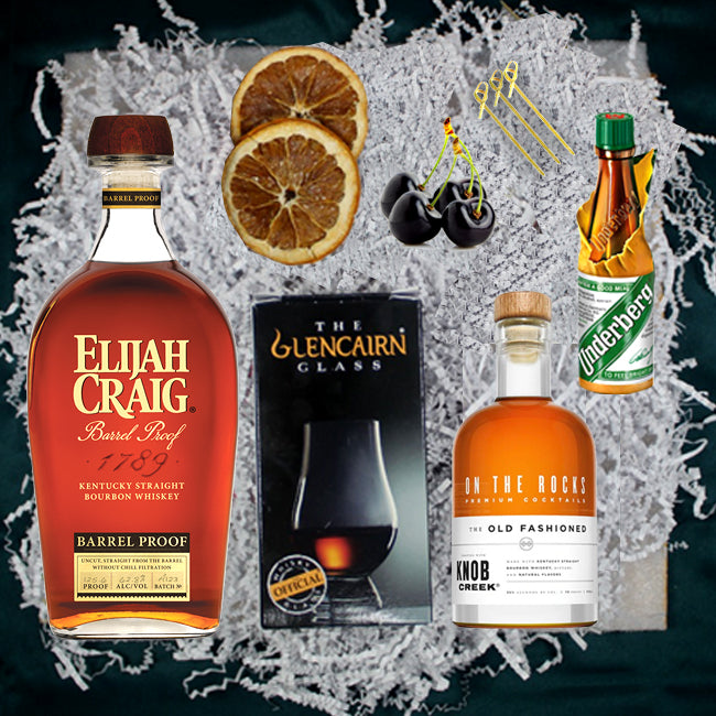 Elijah Craig Barrel Proof Kentucky Straight Bourbon Whiskey Gift Pack