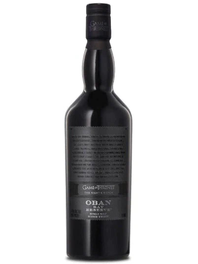 Game of Thrones "The Night's Watch" Oban Bay Reserve Limited Edition 750ML