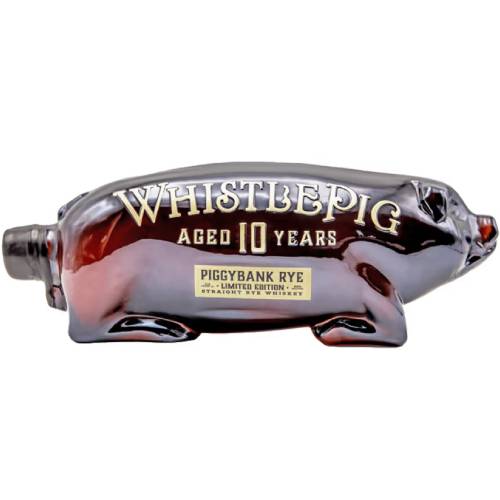 WhistlePig  Limited 10 Year Old PiggyBank Rye Whiskey 750ML