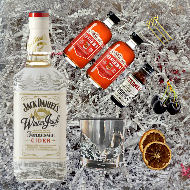 消費税無し Daniel's Jack Winter Pack Gift Cider Tennessee Jack ウイスキー