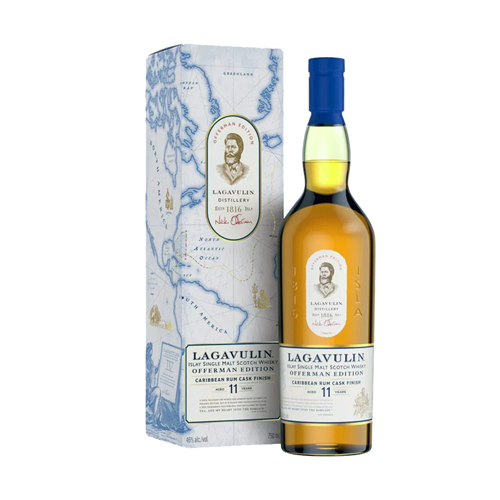 Lagavulin Offerman Edition Caribbean Rum Cask Finish Single Malt Whisky 11 Year Old 750ml