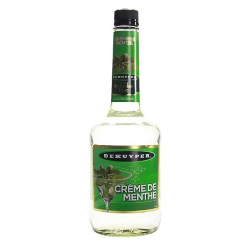 Dekuyper Liqueur Creme de Menthe White - 750ML