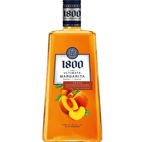 1800 Tequila Ultimate Margarita Peach - 1.75L