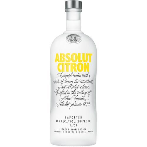 Absolut Vodka Citron - 1.75L