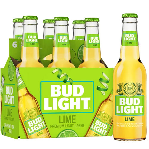 Bud Light Lime 4/6 Lnnr 6pk