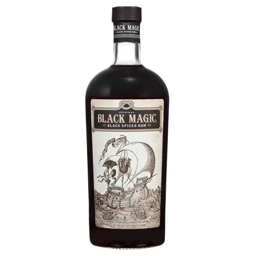 Black Magic Rum Black Spiced - 1.75L