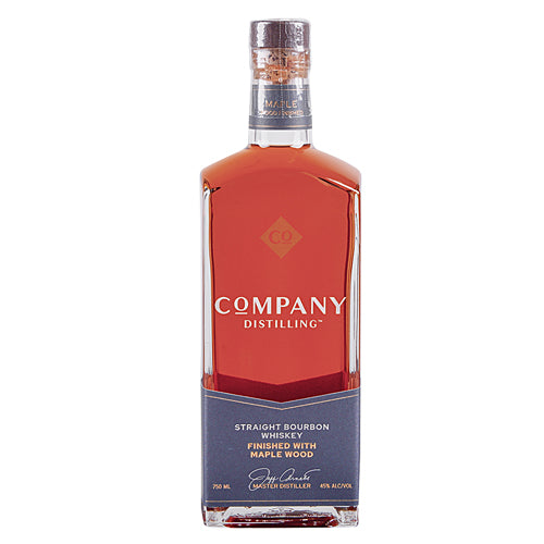 Company Distilling Bourbon Maple Wood Finish -750ml