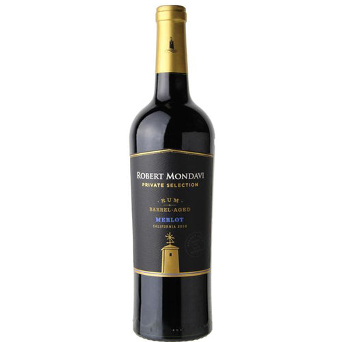 Mondavi Private Selection Merlot Rum Barrels - 750ML