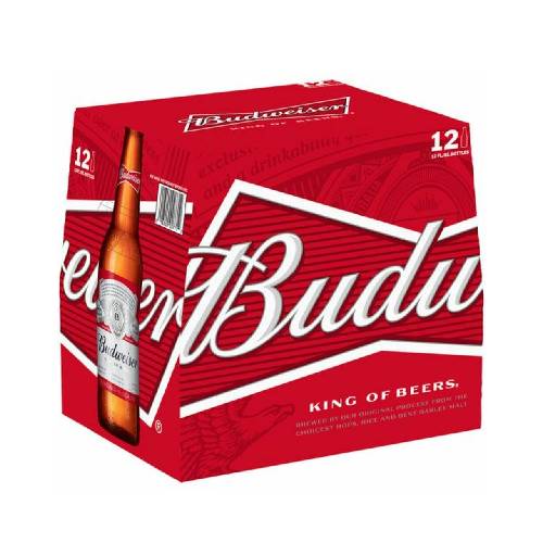 Budweiser 12 Pack, 12 Ounce Bottle