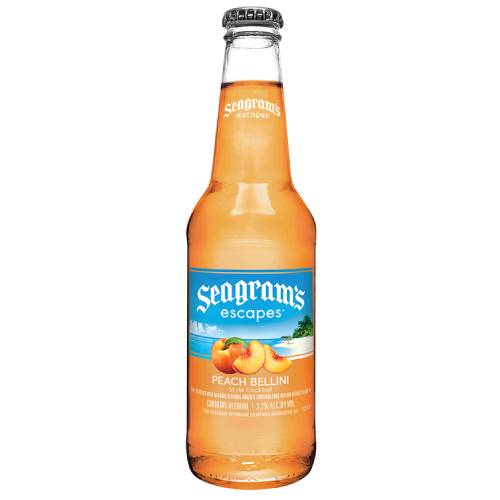Seagram's Escapes Peach Bellini  - 11.20 Ounce Bottle