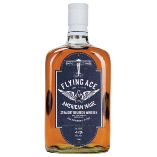 Flying Ace American Made Straight Bourbon 750ML