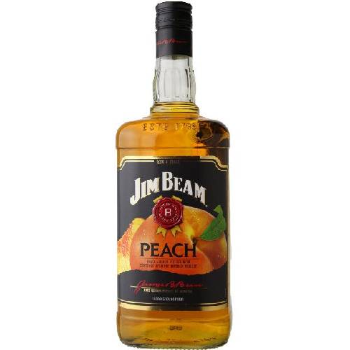 Jim Beam Bourbon Peach - 1.75L