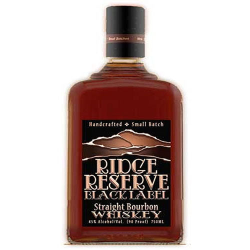 Ridge Reserve Black Label Whiskey - 750ML