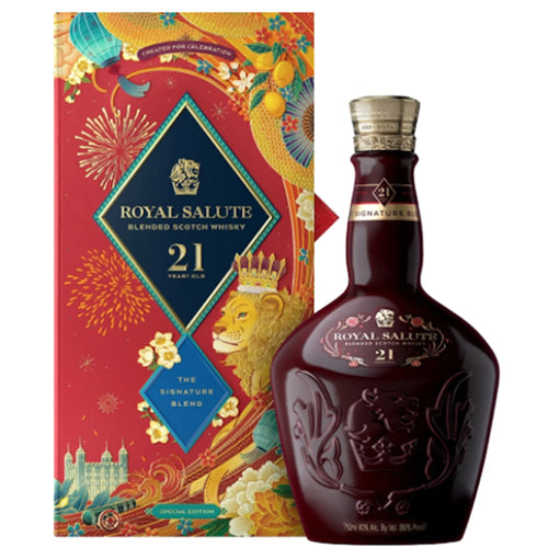 Royal Salute Blended Scotch Whisky - Lunar New Year Special Edition Aged 21 Years -750ml
