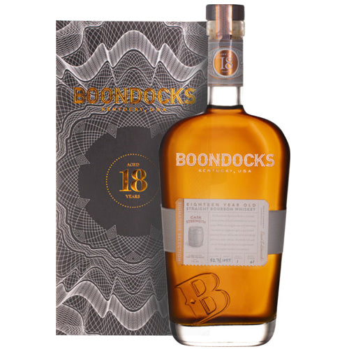 Boondocks Straight Bourbon Whiskey 18YR-750ml