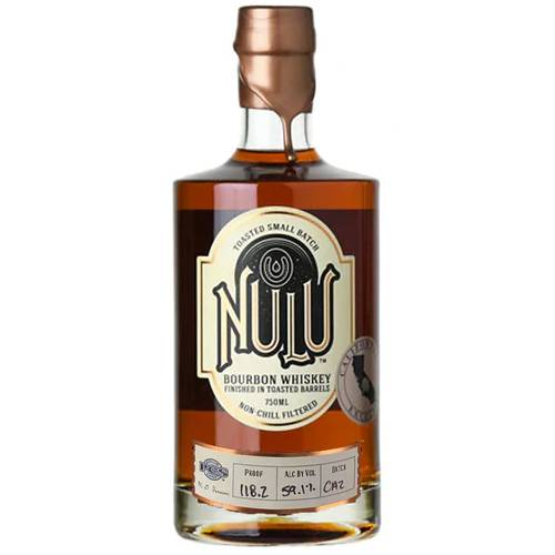 NULU Toasted Barrel Single Barrel Indiana Straight Bourbon Whiskey-750ml
