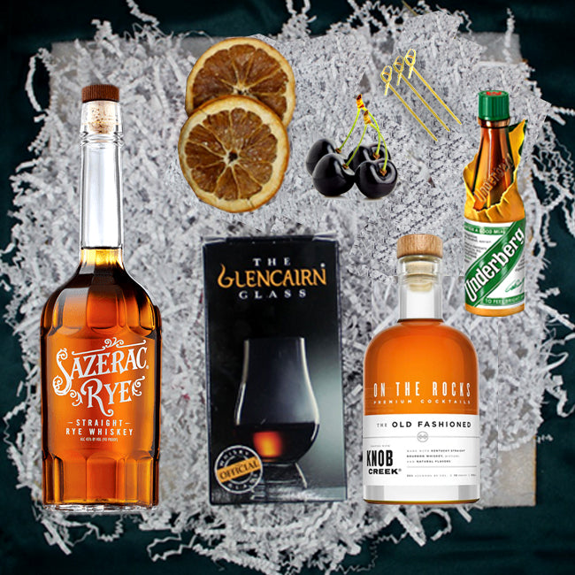 Sazerac Straight Rye Whiskey Gift Pack