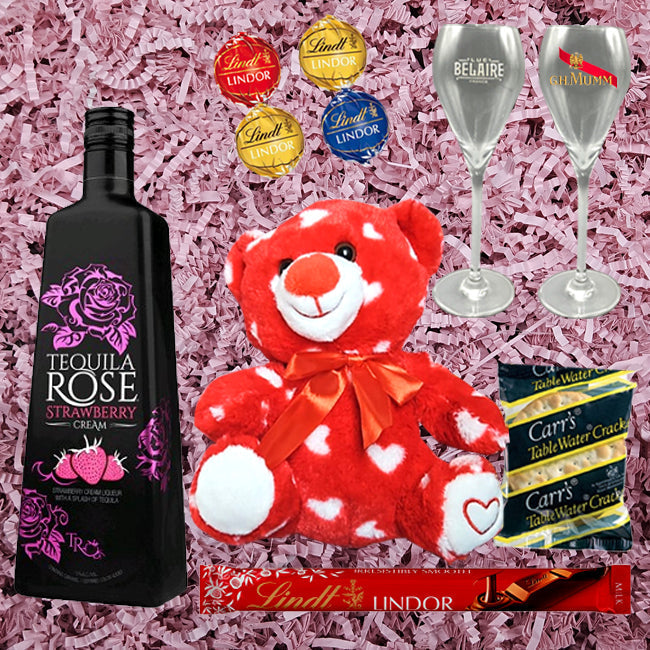 Tequila Rose Strawberry Cream Valentine Gift Pack